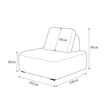 Imagem de KIt 2 Poltronas Decorativas Santiago Sala de Estar Pés em Madeira Bouclê Bege G89 - Gran Belo