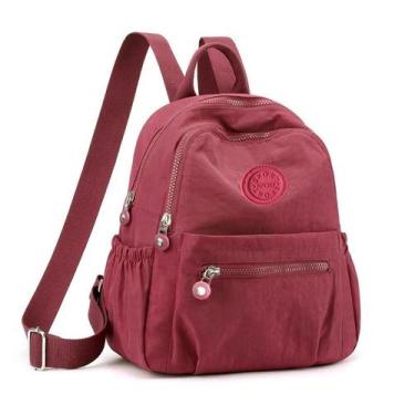 Imagem de Mochila Unissex De Nylon Para Viagem E Fotografia Estilo Neutro Com De