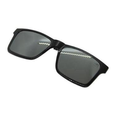 Imagem de Clip On Para Armação Mormaii Swap M6057 Brilho Lente Cinza Flash Prata Polarizada-Masculino