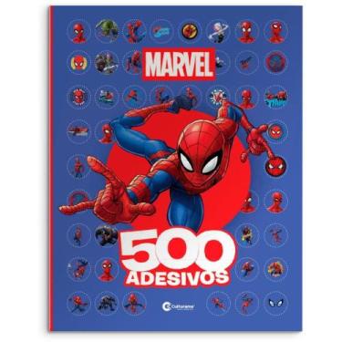 Imagem de Livro com Adesivos Homem ARANHA 40P C/500ADESIVOS - Culturama