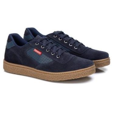 Imagem de Sapatênis Masculino em Couro Legítimo Solado Antiderrapante-Masculino