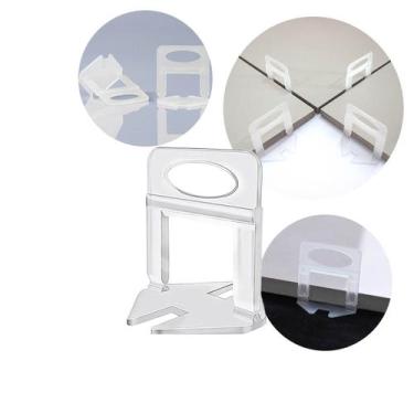 Imagem de Espaçador e Nivelador Para Pisos e Revestimentos 1mm 100 Unidades - Bo