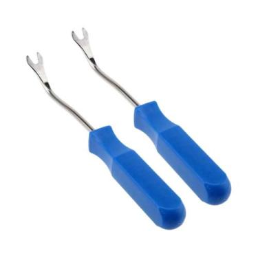 Imagem de Ferramenta De Remoção De Painel De Porta De Carro Azul, Extrator De Fi