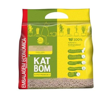 Imagem de Katbom Granulado Sanitário Econômico Capim Limão 6kg