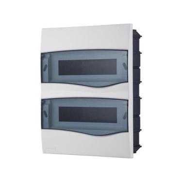 Imagem de Quadro de Distribuição de Embutir 24 DIN ou 16 NEMA Tramontina com Por