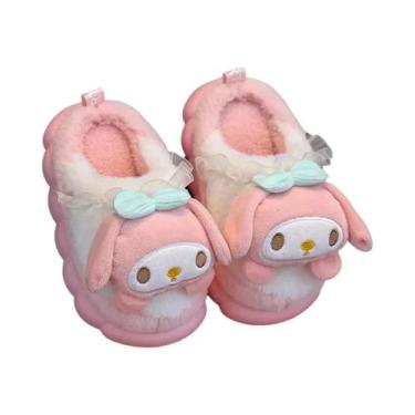 Imagem de Chinelos De Algodão Para Crianças Com Estampa De Desenhos Animados Out