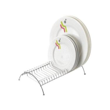 Imagem de Organizador E Escorredor Cromado com Esferas Para Pratos - ARTHI, Crom