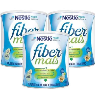 Imagem de Kit 2x FiberMais Fibras Sem Sabor 260g - Nestle - Apisnutri