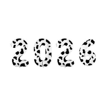 Imagem de Feliz Ano Novo 2026: Kit De Decoração Para Festa De Véspera De Ano Nov