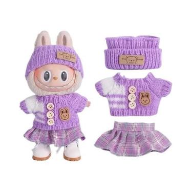 Imagem de Conjunto De Roupa E Sapatos Para Boneca Labubu De 17cm, Acessórios DIY