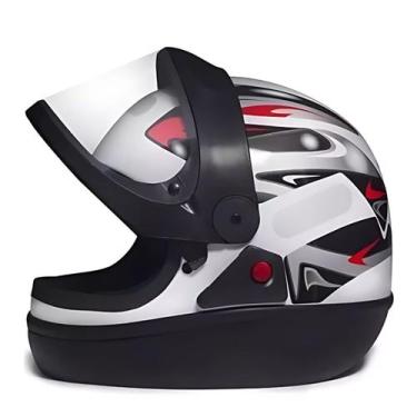 Imagem de Capacete taurus san marino grafic automatico preto nbr 7471, 62