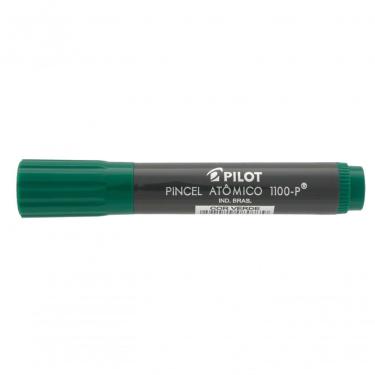 Imagem de Pincel Atômico Pilot 1100-P Ponta Chanfrada de Feltro Resistente para Marcar Escrever e Desenhar 1 Unidade Verde Escuro