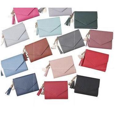 Imagem de Carteira Feminina Com Franjas/Bolsa Porta-Cartões/Bolsa De Mão/Porta-C