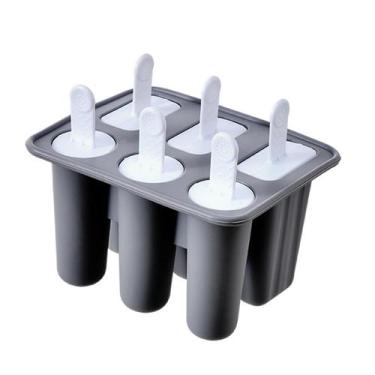Imagem de Moldes de gelo de silicone, molde de sorvete de liberação fácil, palit