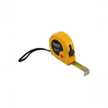 Imagem de Trena Western 10M X 25MM com Fita Larga, 2 Travas e Ímã Amarelo Western