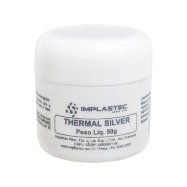 Imagem de Pasta Térmica Thermal Silver Pote 50g 8 Unid.