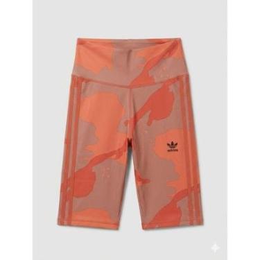 Imagem de Bermuda Legging Ciclismo Compressão Camo - Adidas HZ9837-Feminino
