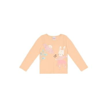 Imagem de Blusa infantil menina coelhinho com glitter Brandili-Feminino