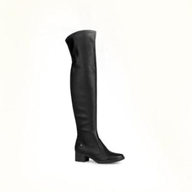 Imagem de Bota Cano Curto Mississipi Q8462-0001 Feminina - Preta-Feminino