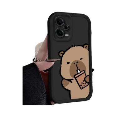 Imagem de Capa De Celular Fosca Capybara Para Xiaomi Redmi Note 14 13 12 11 pro 