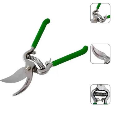 Imagem de Tesoura Para Poda Em Jardins Aço Forjado Bypass Profissional Trapp 20.