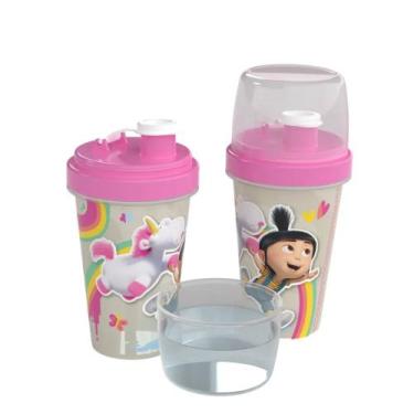 Imagem de Mini Shakeira Infantil Plasútil 320ml Criança Personagens, Agnes