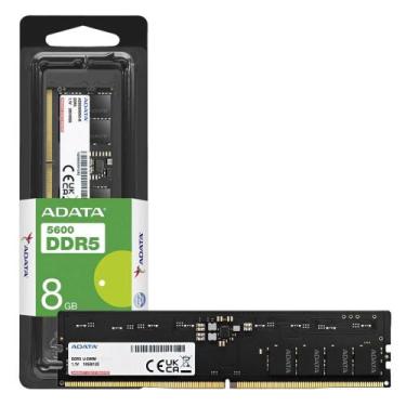 Imagem de Memória Ram Para Desktop PC Adata Premier 8GB 1x8GB DDR5 5600MHz PC5 4