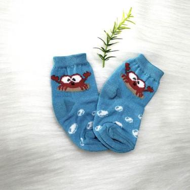 Imagem de Meia Bebê Masculina com diversas estampas (16 a 19 meses) - Linda Gest