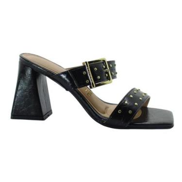 Imagem de Tamanco Feminino Spikes Vizzano Ref:6464.126, 37, Preto