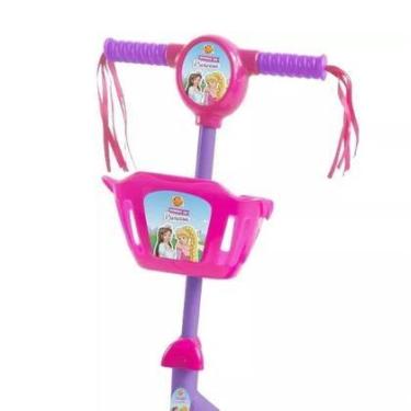 Imagem de Patinete Musical Com Cesta Sonho De Princesa - Dm Toys