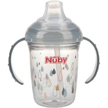 Imagem de Copo Infantil Com Alça Tritan Bico Silicone Nuby Transição - NÛBY, Cin