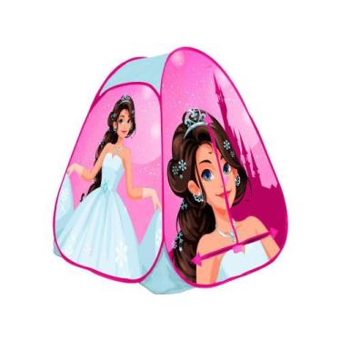 Imagem de Barraca Portátil Infantil Little Princess Zippy Toys 3 A 4 Anos Rosa E