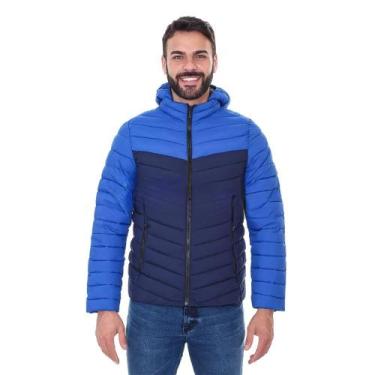 Imagem de Jaqueta Masculina Puffer Bobojaco Casaco Com Capuz Removível - AR7 MOD