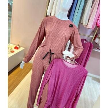 Imagem de Pijama feminino blusa e calça - Bi Gatas 