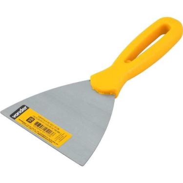 Imagem de Espátula Betumadeira 4 101mm Aço Flexível para Massa Corrida e Cola Pl