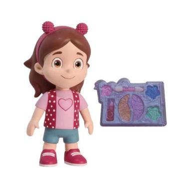 Imagem de Kit Boneca Maria Clara e Maleta Maquiagem Infantil Criança - TOKSUTIL