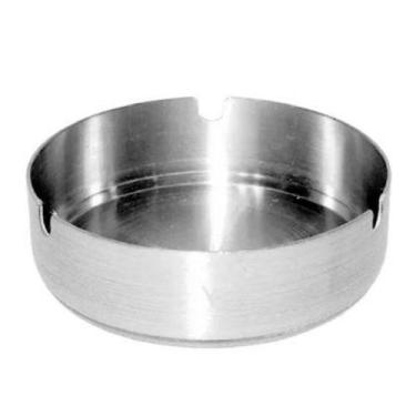 Imagem de Cinzeiro redondo aço inox 10cm kehome - ke home - Brinox