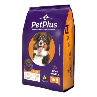 Imagem de Ração Para Cães Adultos Original Sabor Carne e Cereais 1kg - Puraforte