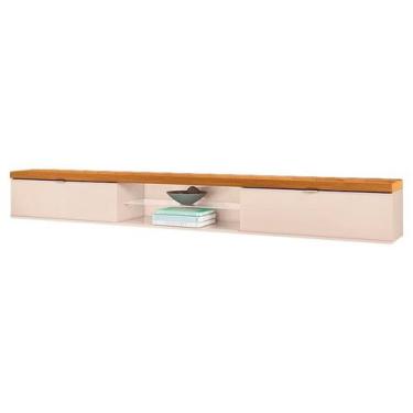 Imagem de Bancada Illusion 1,8 Off White/Cinamomo HB Moveis - ALPOIM
