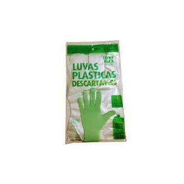 Imagem de Luva Descartável Plástica Fort Flex C/500 Unidades Tamanho Único - For