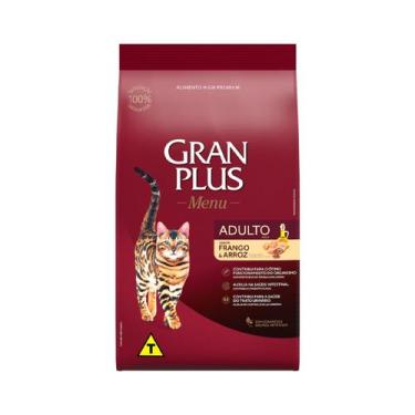 Imagem de Ração Gran Plus Menu Gatos Adultos Frango e Arroz 3kg