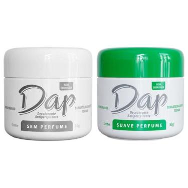 Imagem de Kit 2 Desodorante S/Perfume/Suave/Masculino/Feminino DAP 55g, SEM PERF