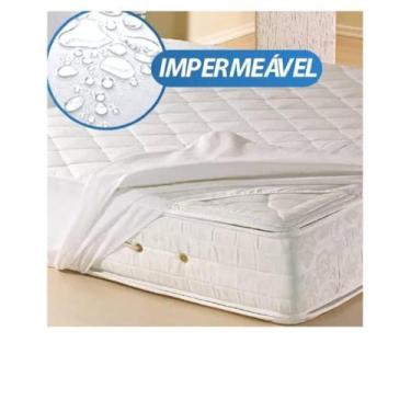 Imagem de Protetor de Colchão Impermeável 140 Fios Queen Size 158x198x36cm - F.A