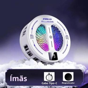 Imagem de Cooler Magnético Universal K36 Para Celular, Dissipador De Calor Rápid