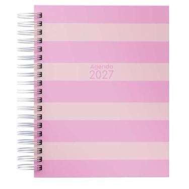 Imagem de Agenda 2027 Completo Datado A5 Capa Dura com Horários e Controle Finan