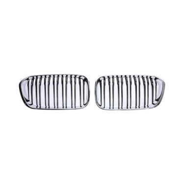 Imagem de Grelha Frontal Cromada Preta Brilhante Para BMW Série 1 F20 F21 116i 1