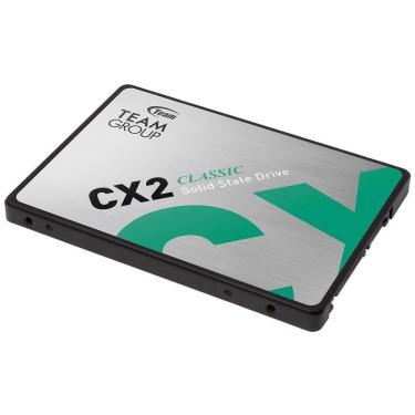 Imagem de SSD Interno CX2 Classic 2.5 SATA III Leitura 520MB-s 256GB Team Group Evo