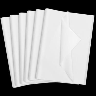 Imagem de Papel de Seda para Embrulho woric 35x50 cm 160 Folhas Branco