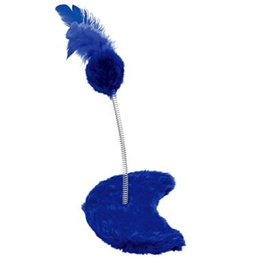 Imagem de Brinquedo Lua para Gato Azul 18X13cm