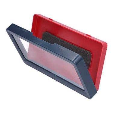 Imagem de Capa de chuveiro com suporte de parede, suporte para tablet para telefone de banho universal, autoadesivo, sensível para banheiro para casa(Capa para celular azul (com 1 patch))